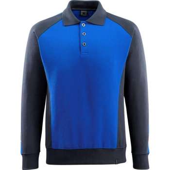 Mascot Polosweatshirt - Magdeburg Korenblauw/donkermarine