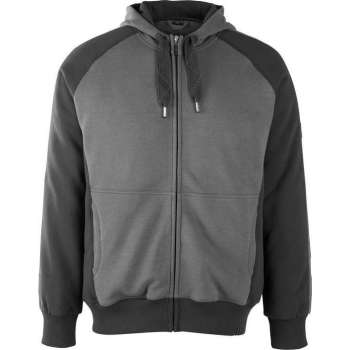 Mascot hoodie Wiesbaden antraciet/zwart