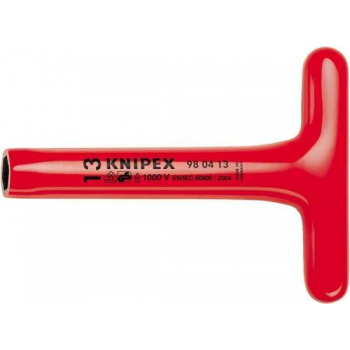 Knipex 98 05 17 VDE Dopschroevendraaier met T-greep - Zeskant - 17 x 300mm