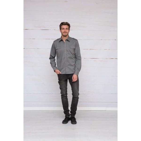 L&S Shirt Twill LS for him L&S Shirt Twill LS for him