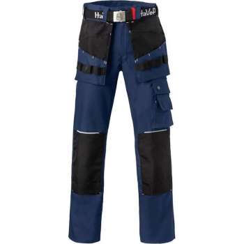 HaVeP Worker.pro 8730 Werkbroek - Maat 58 - Marineblauw