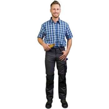 Broek voor werk en hobby, kleur grijs koninklijk, maat 48