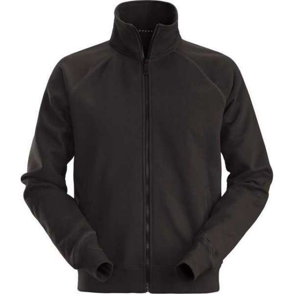 Snickers Workwear sweatshirt jack met rits zwart L Snickers Workwear sweatshirt jack met rits zwart L