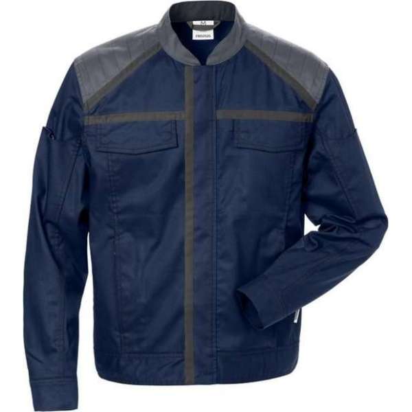 FRISTADS Fusion Jack 4555 STFP Kleur Marineblauw/grijs Maat XL FRISTADS Fusion Jack 4555 STFP Kleur Marineblauw/grijs Maat XL