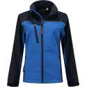 WorkWoman Softshell Jack Summer - 25041 royal blue / navy - Maat L