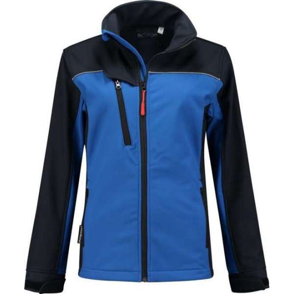 WorkWoman Softshell Jack Summer - 25041 royal blue / navy - Maat L WorkWoman Softshell Jack Summer - 25041 royal blue / navy - Maat L