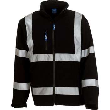 RWS softshell jas, S t/m 3XL XL Zwart