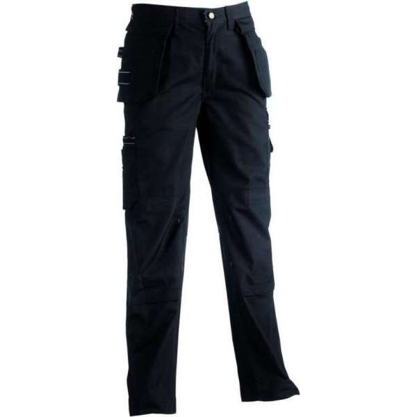 Herock HERCULES Werkbroek - Met kniestukken - Zwart - NL:52 BE:46 Herock HERCULES Werkbroek - Met kniestukken - Zwart - NL:52 BE:46