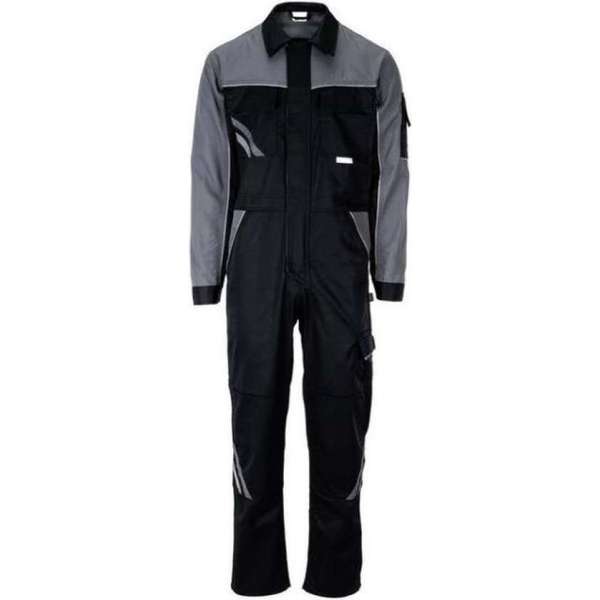Planam werkoverall Highline (2715) - Zwart | Grijs - 48 Planam werkoverall Highline (2715) - Zwart | Grijs - 48