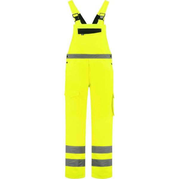 EM Traffic Amerikaanse overall high visibility RWS Fluor Geel - Maat 46 EM Traffic Amerikaanse overall high visibility RWS Fluor Geel - Maat 46