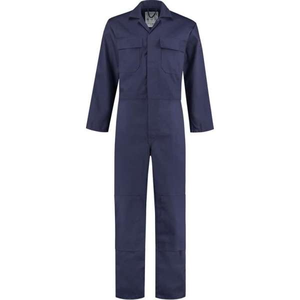 EM Workwear Overall Vlamvertragend 100% Katoen Navy Maat 66 EM Workwear Overall Vlamvertragend 100% Katoen Navy Maat 66