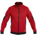 DASSY Velox D-Flex Werktrui met Rits Rood/Zwart
