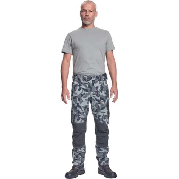 Neurum camouflage werkbroek antraciet maat 48 Neurum camouflage werkbroek antraciet maat 48