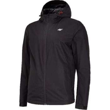 4F Men Jacket H4Z20-KUM001-20S, Mannen, Zwart, Sportjas, maat: M EU