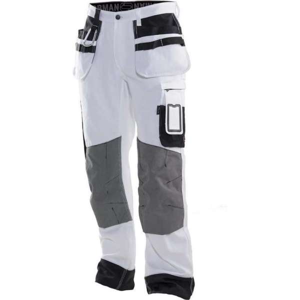 2171 Painters' Trouser White/Black C50 2171 Painters' Trouser White/Black C50