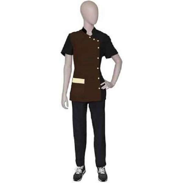 Trimvest Artero Elisa Zwart/Bruin-L Trimvest Artero Elisa Zwart/Bruin-L