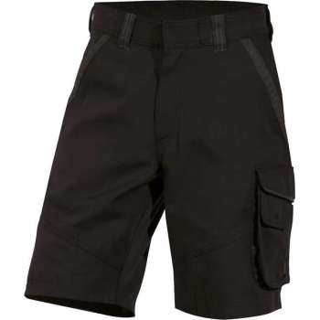 DASSY Smith DNA Canvas Korte Werkbroek Zwart/Grijs