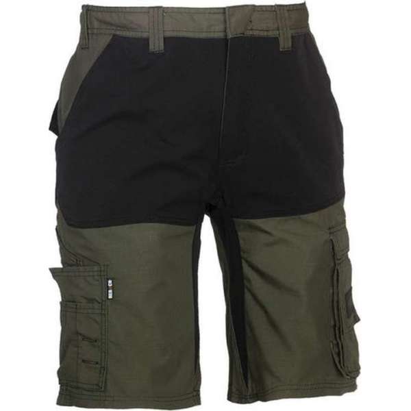 Herock Hespar korte werkbroek Experts (1901) - Khaki | Zwart - 56 Herock Hespar korte werkbroek Experts (1901) - Khaki | Zwart - 56