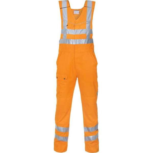 Hydrowear Albergen Reflecterende Bodybroek-Fluor oranje-58 Hydrowear Albergen Reflecterende Bodybroek-Fluor oranje-58