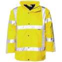 M-Wear parka 0985 Oxford nylon RWS fluo geel maat XL