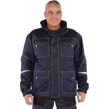 STØRVIK Parka Werkjas Waterdicht / Winddicht 4 seizoenen Heren Donkerblauw - Maat 5XL - CATON