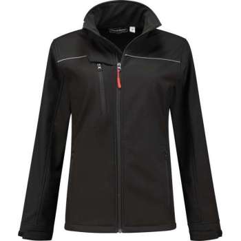 WorkWoman Softshell Jack Summer - 25261 zwart - Maat S