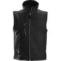 Snickers SoftShell Vest zwart 4511 0400 maat XS