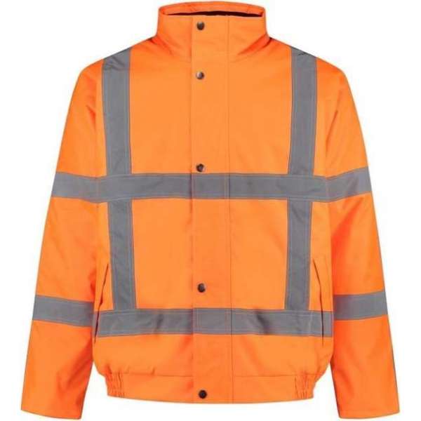 EM Traffic Pilotjack High Visibility RWS Fluor Oranje - maat 4XL EM Traffic Pilotjack High Visibility RWS Fluor Oranje - maat 4XL