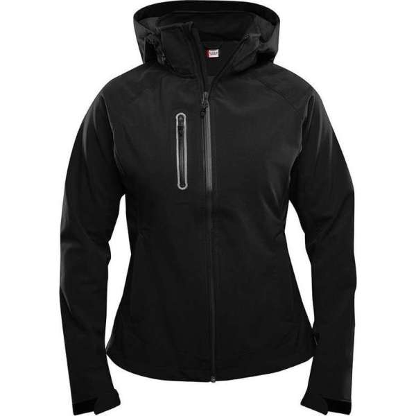 Clique Milford Softshell Ladies Zwart maat M Clique Milford Softshell Ladies Zwart maat M