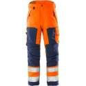 Fristads pantalon 100984 fluororanje/donkerblauw
