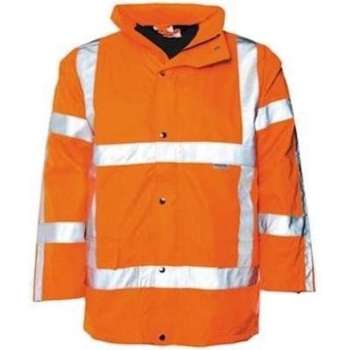 M-Wear parka 0986 Oxford nylon RWS fluo oranje maat L