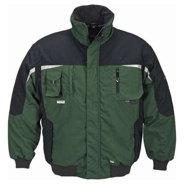 Terratrend Revolution Heren Pilotjack Gevoerd 3681 - 4210 groen/zwart - 4XL Terratrend Revolution Heren Pilotjack Gevoerd 3681 - 4210 groen/zwart - 4XL