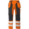 Projob 6506 Werkbroek Oranje/Zwart maat 62