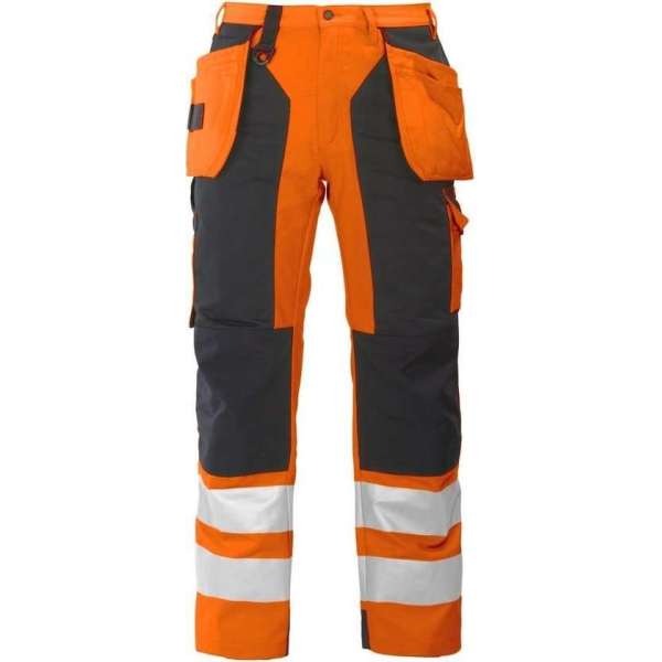 Projob 6506 Werkbroek Oranje/Zwart maat 62 Projob 6506 Werkbroek Oranje/Zwart maat 62