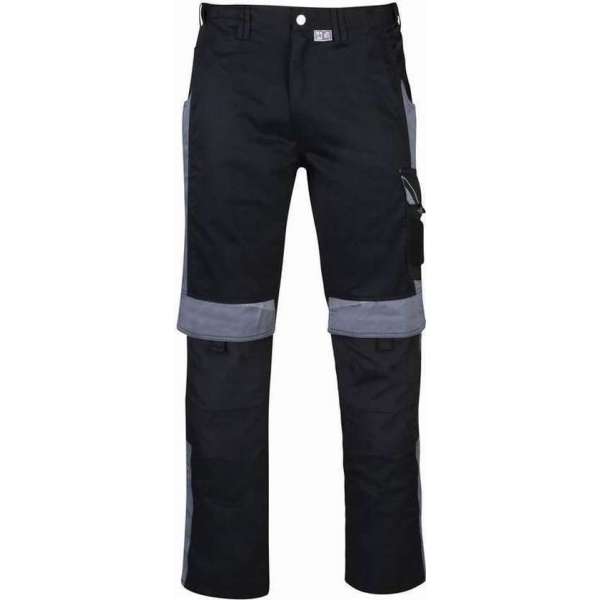 Werkbroek, kleur zwart/grijs, maat 62 Werkbroek, kleur zwart/grijs, maat 62