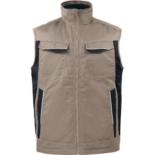 Projob Bodywarmer 645704 Kaki - Maat L Projob Bodywarmer 645704 Kaki - Maat L