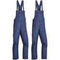 Overall in dubbele verpakking, hydronblauw, maat 62