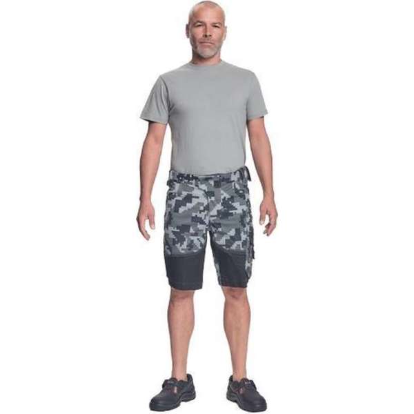 Cerva Neurum camouflage short antraciet maat 50 Cerva Neurum camouflage short antraciet maat 50