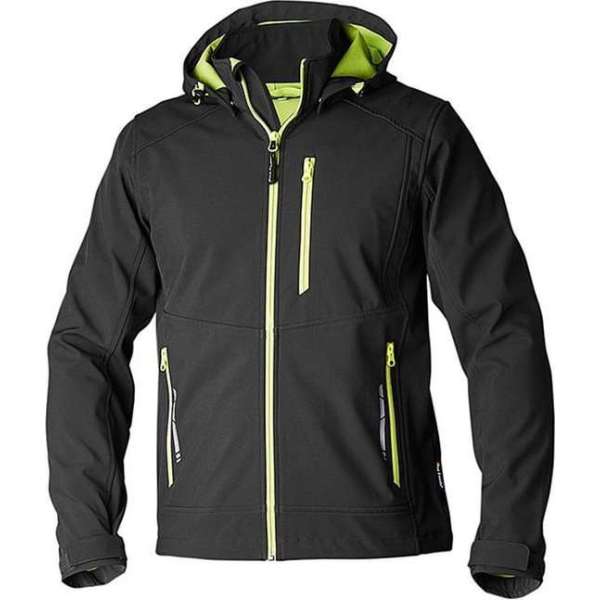 Top Swede 351 Softshell met Capuchon-Zwart-S Top Swede 351 Softshell met Capuchon-Zwart-S