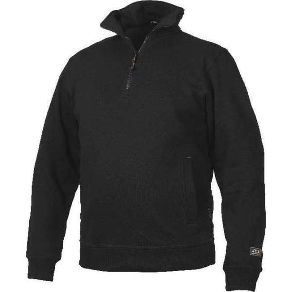 BK Carpenter Ace zipsweater zwart BK Carpenter Ace zipsweater zwart
