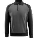 Mascot Polosweatshirt Magdeburg Donkerantraciet/zwart 2xl