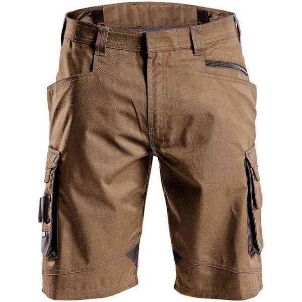 DASSY Cosmic D-FX Korte Werkbroek Bruin/Grijs DASSY Cosmic D-FX Korte Werkbroek Bruin/Grijs