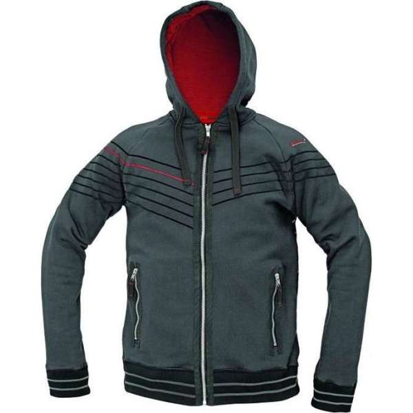 Hooded sweatvest Assent Winton grijs maat XXXL Hooded sweatvest Assent Winton grijs maat XXXL
