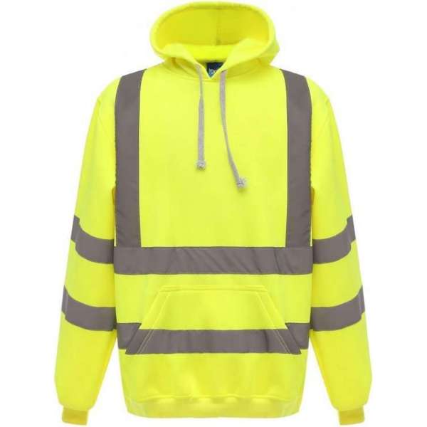 RWS hoodie, met capuchon, S t/m 3XL M Geel RWS hoodie, met capuchon, S t/m 3XL M Geel
