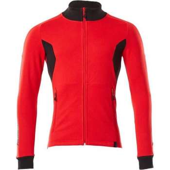 Mascot sweatshirt 18484 fluorrood/zwart