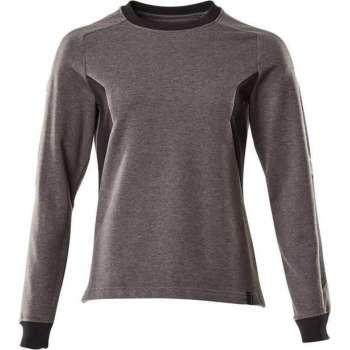 Mascot sweatshirt 18394 dames donkerantraciet/zwart