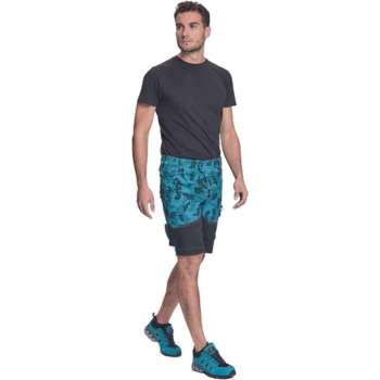 Neurum camouflage short petrol blauw maat 54