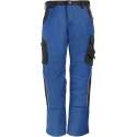 FHB 130430 BRUNO Werkbroek (Twill) Koningsblauw/ZwartNL:58 BE:52