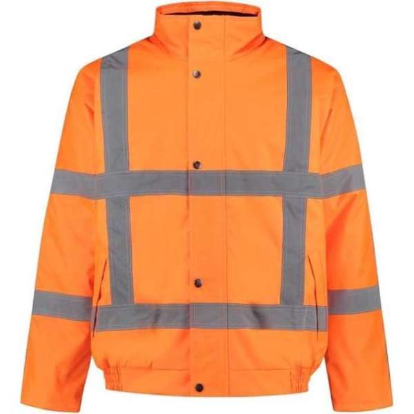 EM Traffic Pilotjack High Visibility RWS Fluor Oranje - maat 5 XL EM Traffic Pilotjack High Visibility RWS Fluor Oranje - maat 5 XL