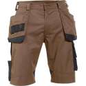 DASSY Bionic D-FX Korte Werkbroek Bruin/Grijs